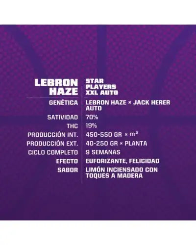 Lebron Haze XXL (AUTO) - SEED